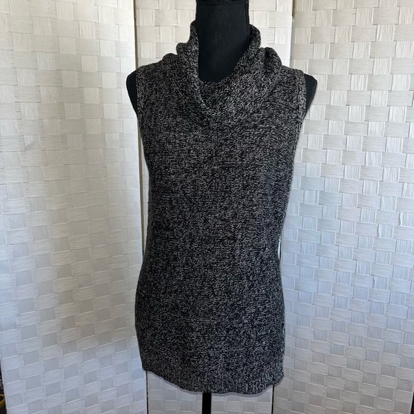 Two Vince Camuto Womens Waffle Knit Cowl Neck Sweater Size Small Classic Preppy - Picture 6 of 12
